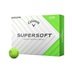 Callaway Supersoft Golfbälle, grün