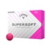 Callaway Supersoft Golfbälle, rosa