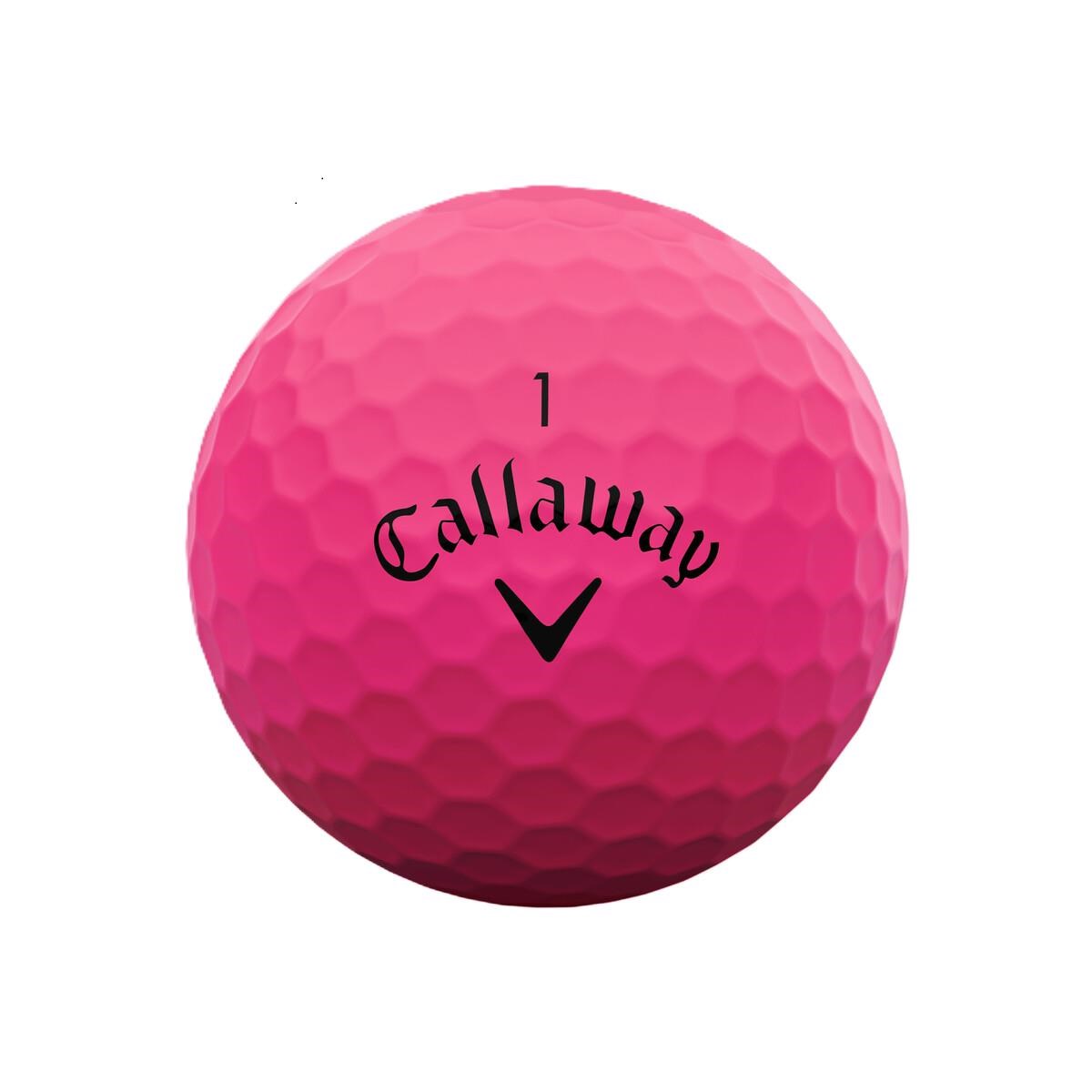 Callaway Supersoft Golfbälle, rosa