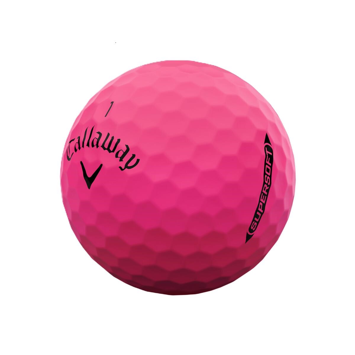 Callaway Supersoft Golfbälle, rosa