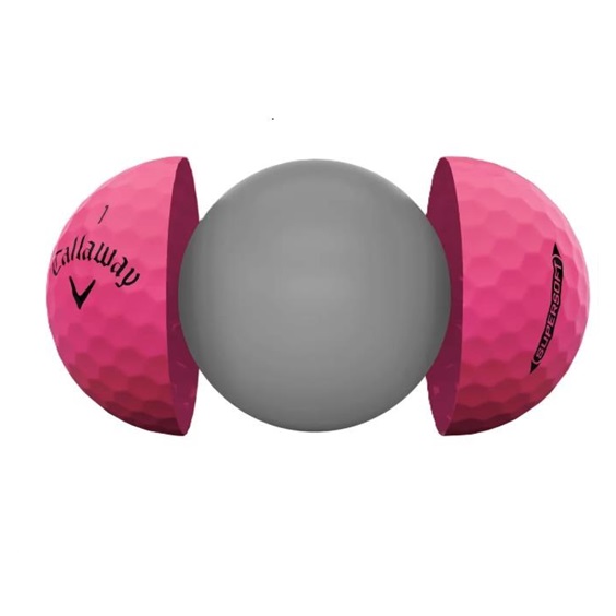 Callaway Supersoft Golfbälle, rosa