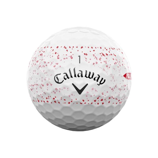 Callaway Supersoft Splatter 360 Red Golfbälle
