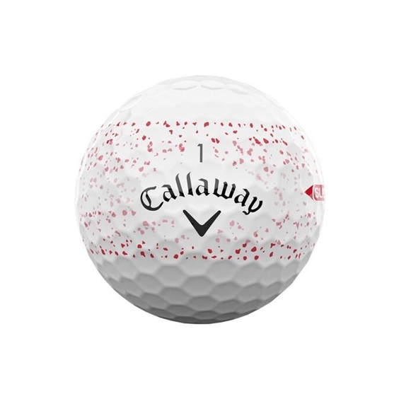 Callaway Supersoft Splatter 360 Red Golfbälle