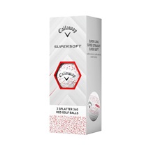 Callaway Supersoft Splatter 360 Red Golfbälle