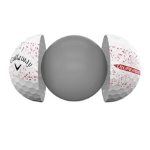 Callaway Supersoft Splatter 360 Red Golfbälle
