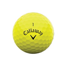 Callaway Warbird Distance+ Golfbälle, gelb