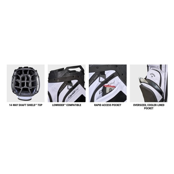 Callaway ORG 14 HD cart bag, schwarz