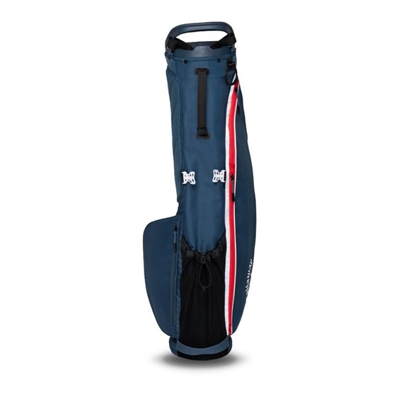 Callaway Carry+ Standbag, dunkelblau/weiss/rot