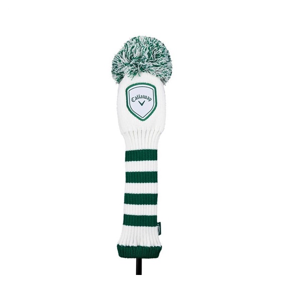 Callaway Pom Pom Driver Headcover, weiß/grün