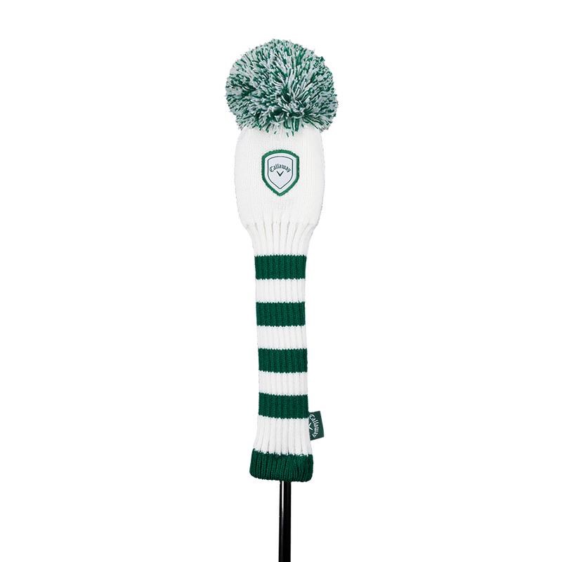 Callaway Pom Pom Hybrid Schlägerkopfhaube, weiß/grün
