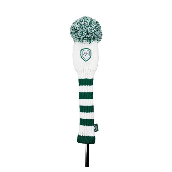 Callaway Pom Pom Hybrid Schlägerkopfhaube, weiß/grün