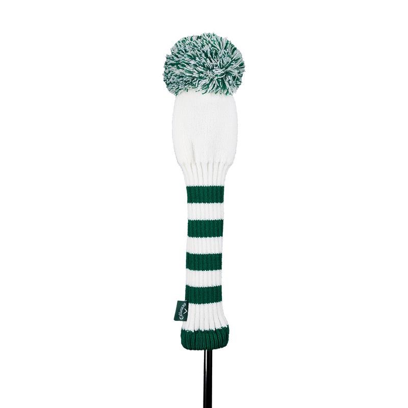 Callaway Pom Pom Hybrid Schlägerkopfhaube, weiß/grün