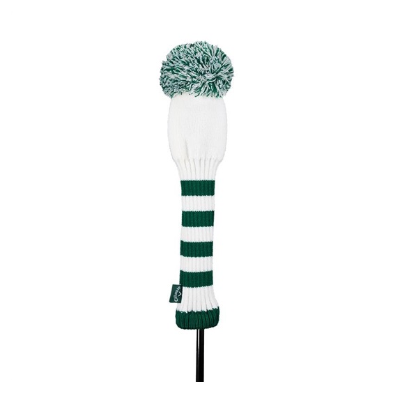 Callaway Pom Pom Hybrid Schlägerkopfhaube, weiß/grün