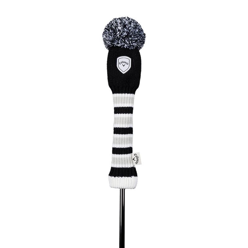 Callaway Pom Pom Hybrid Schlägerkopfhaube, schwarz