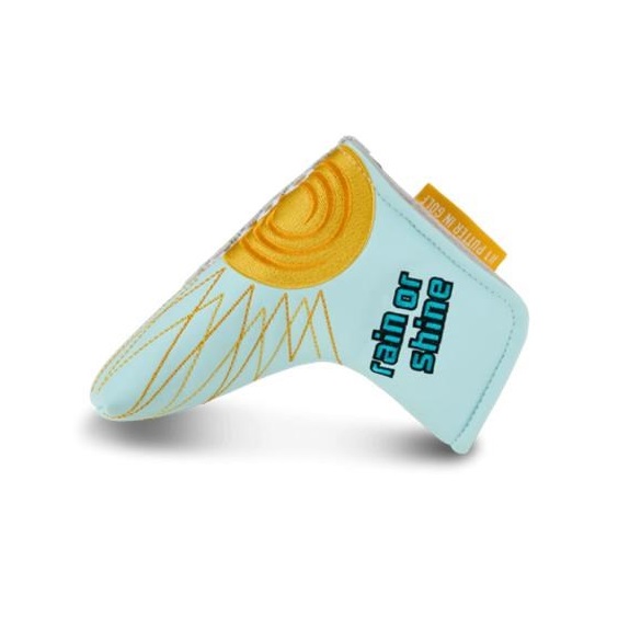 Callaway Rain Or Shine Blade Putter Headcover, weiß/blau