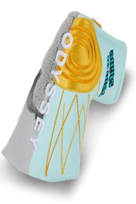 Callaway Rain Or Shine Blade Putter Headcover, weiß/blau