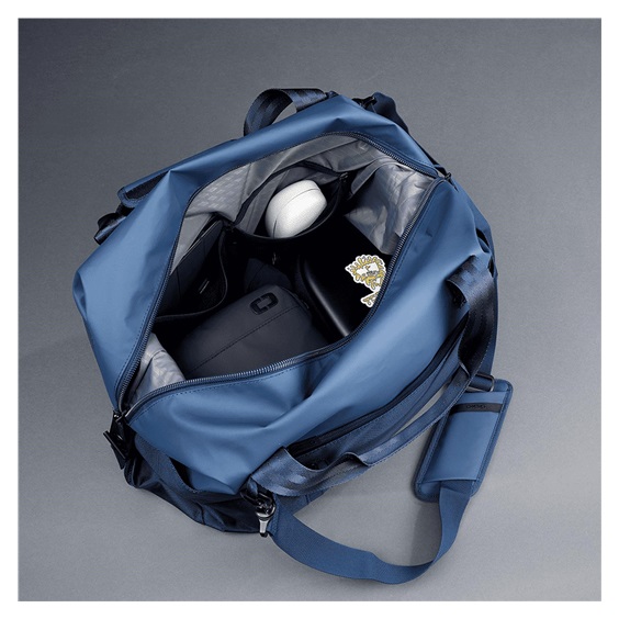 Ogio Pace Pro 42L Duffel Pack, grey pinstripe
