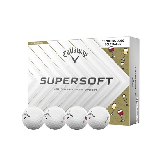 LIMITED - Callaway Supersoft Cheers Golfbälle