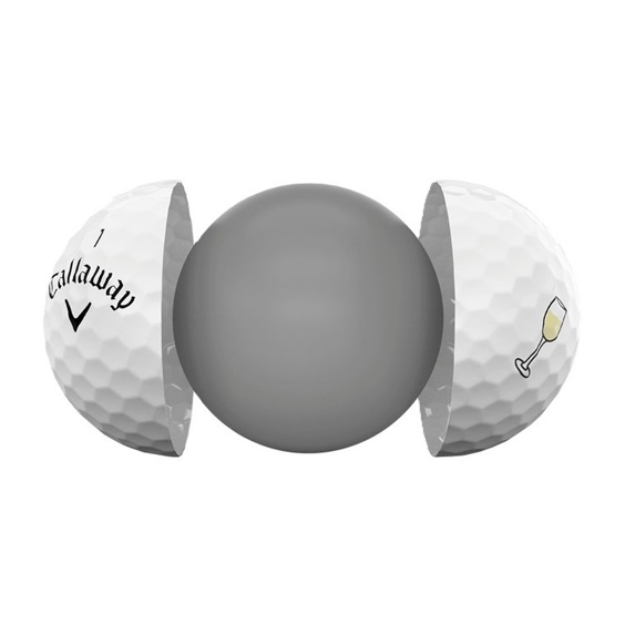 LIMITED - Callaway Supersoft Cheers Golfbälle