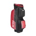 Ping Pioneer Monsoon Cartbag, schwarz/rot