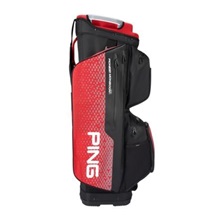 Ping Pioneer Monsoon Cartbag, schwarz/rot