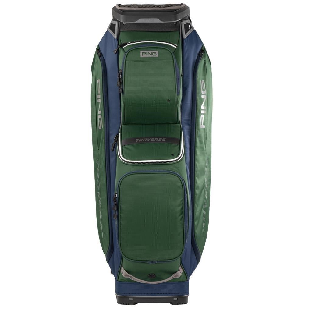 Ping Traverse Cartbag, grün/blau