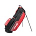 Ping Hoofer Monsoon Standbag, schwarz/rot