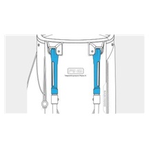 Ping Hoofer Lite Standbag, schwarz/blau