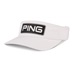 Ping Tour Golf Visor, weiss