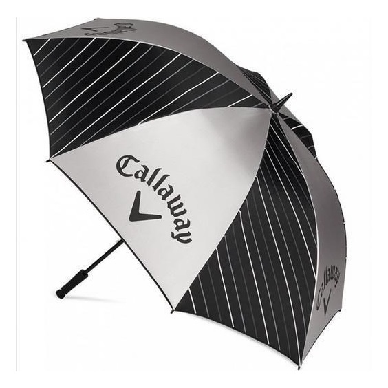 Callaway 64" UV Regenschirm, schwarz/grau