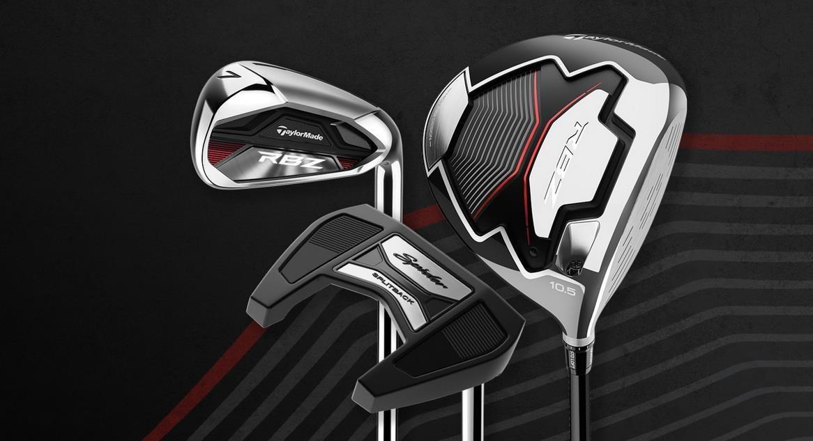 TaylorMade RBZ 2.0 Herren Golfset, Graphit, LH, Regular, 11PC