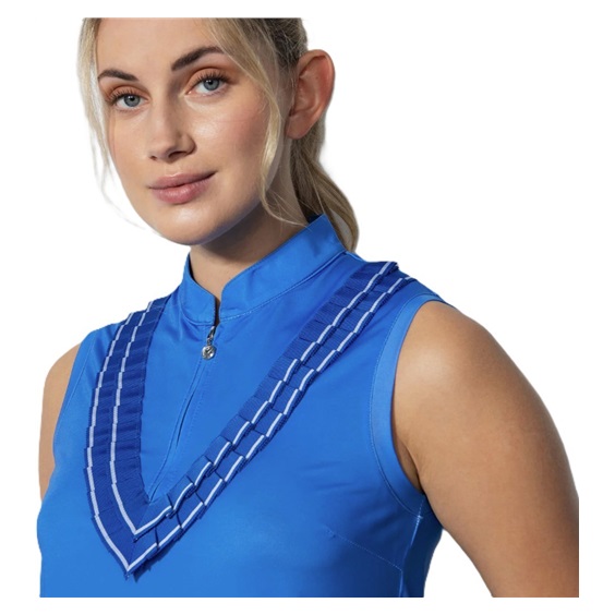 Daily Sports ISTRES Sleeveless Damen Poloshirt, blau