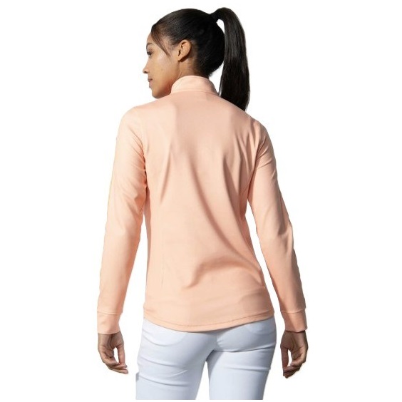 Daily Sports Anna long-sleeve Damen Poloshirt, lachsfarben