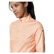 Daily Sports Anna long-sleeve Damen Poloshirt, lachsfarben