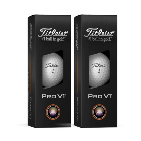 Titleist Pro V1 Mother‘s Day Golfbälle, 6Stk. + Tasche