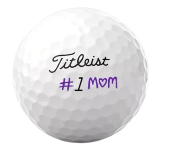 Titleist Pro V1 Mother‘s Day Golfbälle, 6Stk. + Tasche