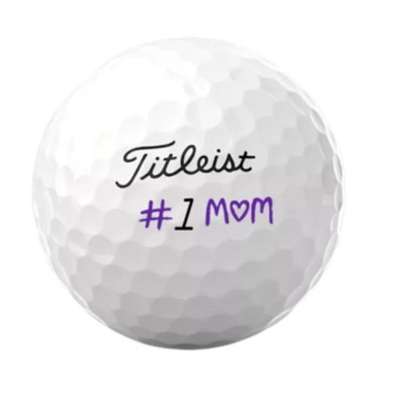 Titleist Pro V1 Mother‘s Day Golfbälle, 6Stk. + Tasche