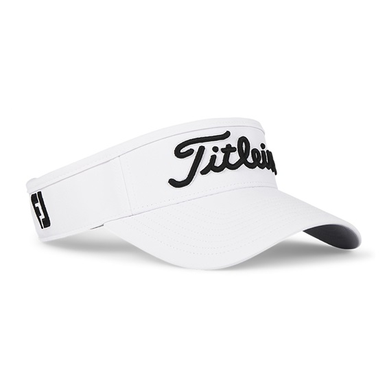 Titleist Tour Performance Herren Visor, weiß/schwarz