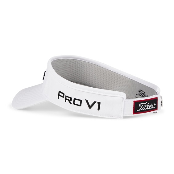 Titleist Tour Performance Herren Visor, weiß/schwarz