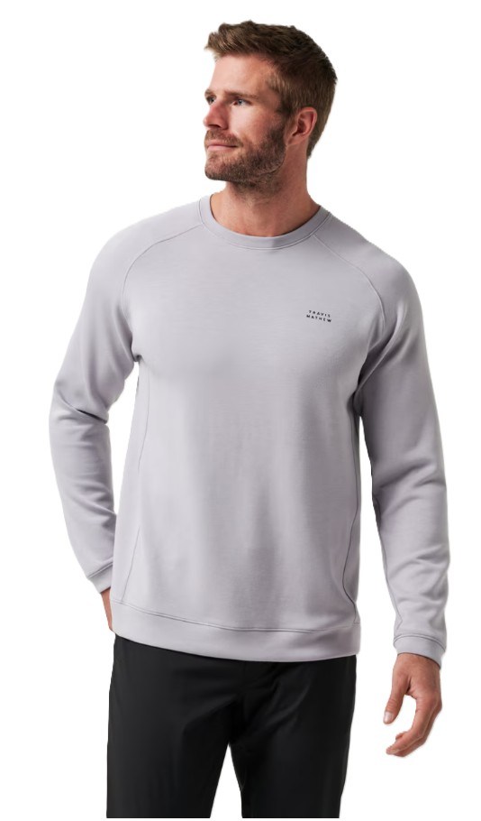 Travis Mathew Return Trip Herren Sweatshirt, grau