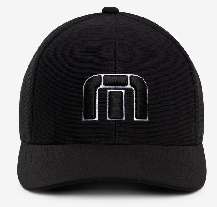 Travis Mathew B-Bahamas Fitted Herren Cap, schwarz