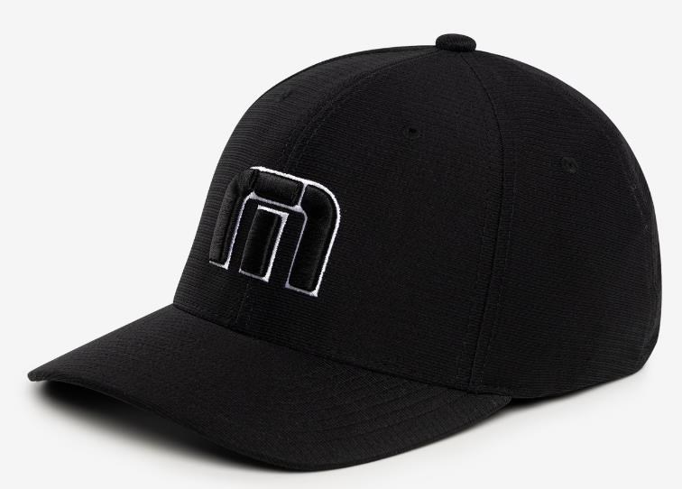 Travis Mathew B-Bahamas Fitted Herren Cap, schwarz