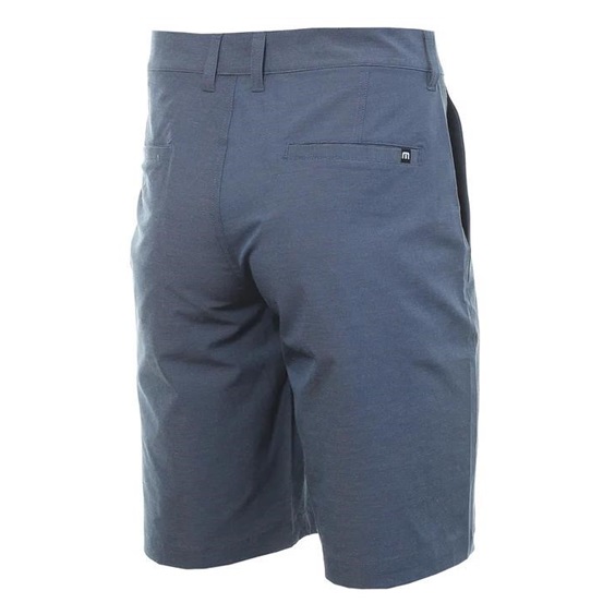 Travis Mathew Beck Herren Shorts, vintage indigo