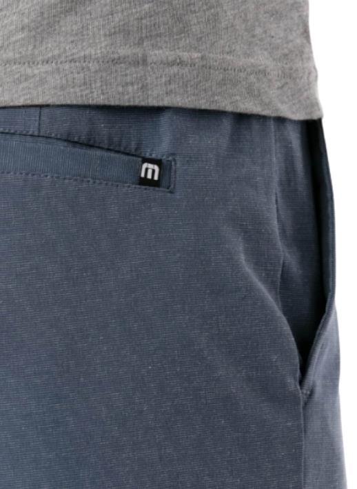 Travis Mathew Beck Herren Shorts, vintage indigo