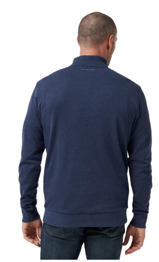 Travis Mathew CLOUD QUARTER ZIP 2.0 Hoodie Herren Sweatshirt, dunkelblau