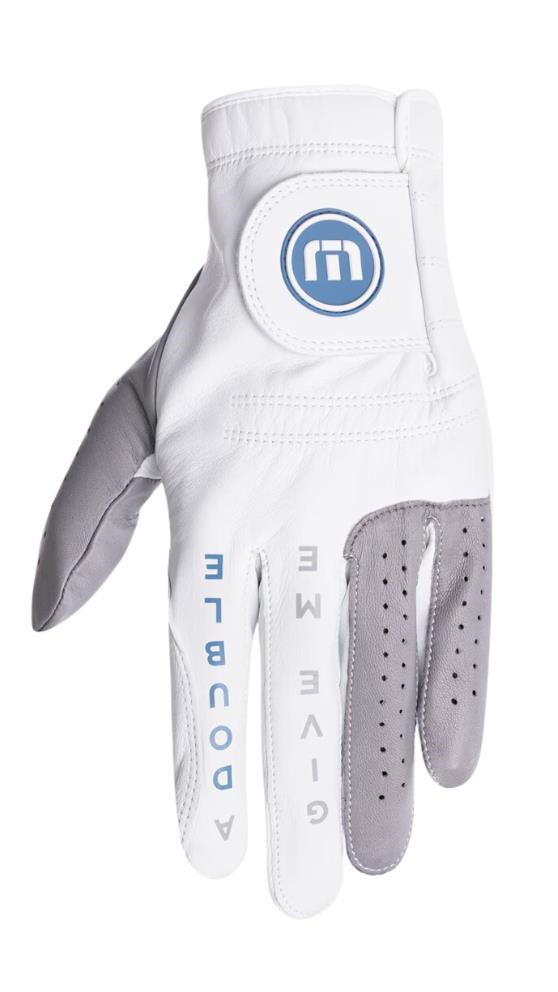 Travis Mathew Double Me 2.0 Herren Golfhandschuh, Weiß
