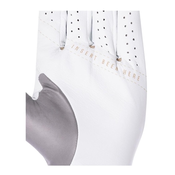 Travis Mathew Double Me 2.0 Herren Golfhandschuh, Weiß
