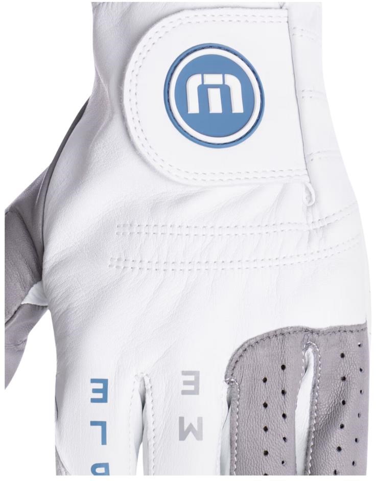 Travis Mathew Double Me 2.0 Herren Golfhandschuh, Weiß