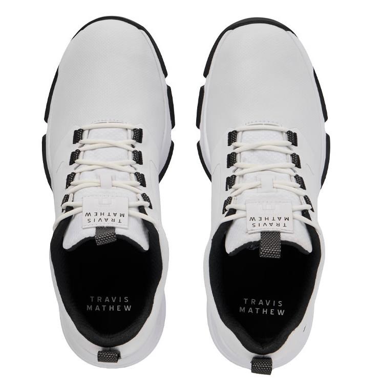 Travis Mathew The Ringer II Herren Golfschuhe, weiß