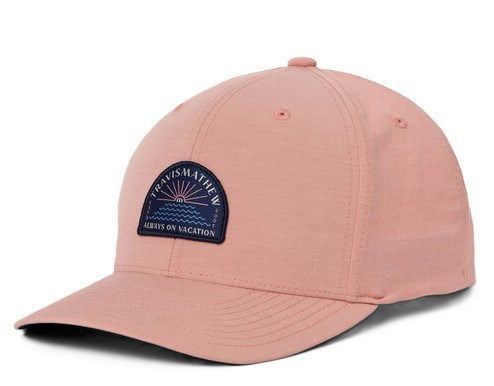 Travis Mathew Sea Explorer Cap, lachsfarben